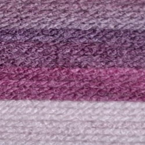 James C Brett Aurora Chunky with Wool 100g Knitting Yarn (AC08 Mixed Berries, 1 Ball)