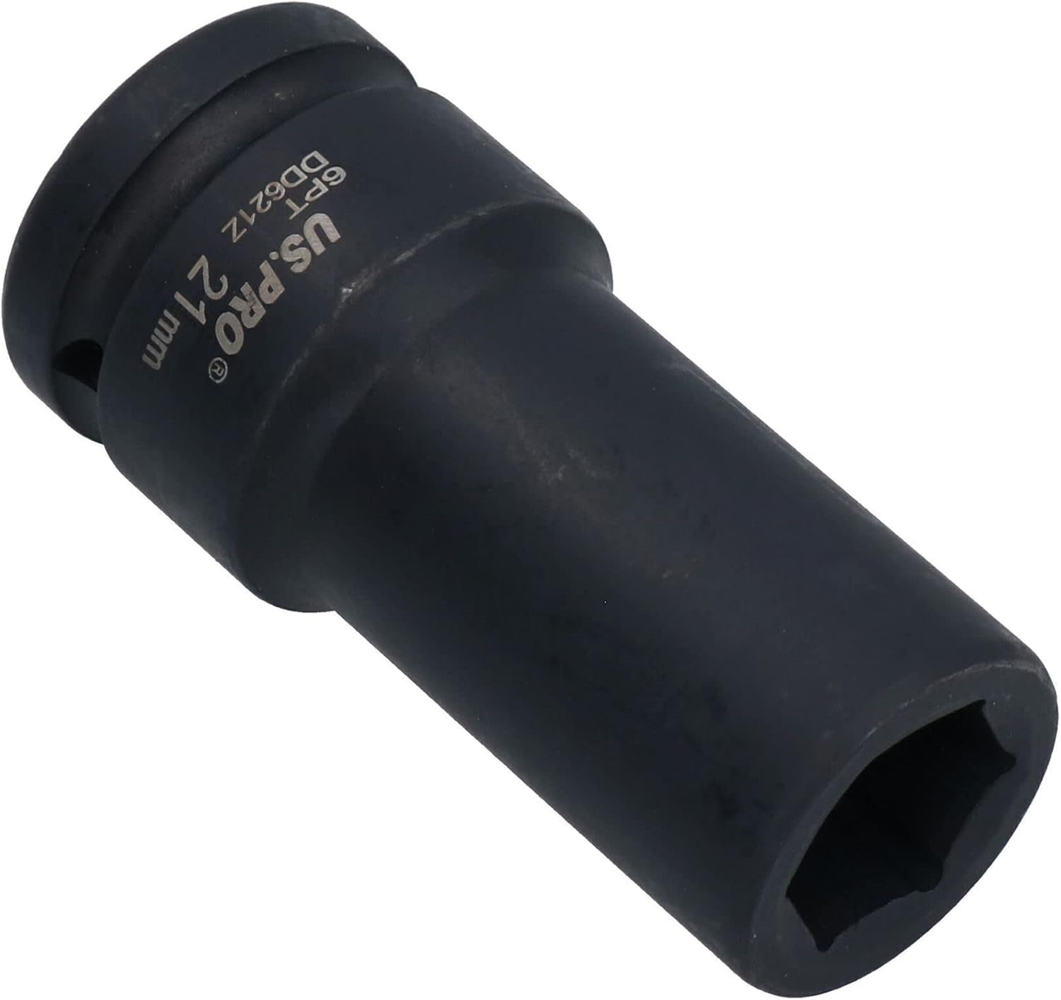3/4" Drive 21mm Deep Metric MM Impact Impacted Socket 6 Sided Single Hex