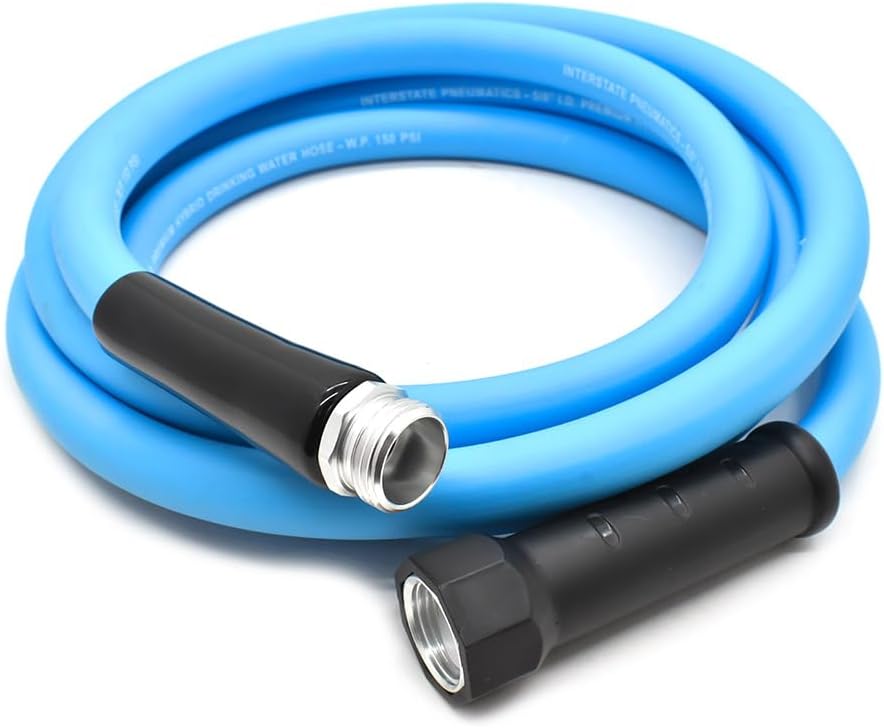 Interstate Pneumatics HHW-010 5/8 Inch x 10ft Drinking Water Safe Hybrid Polymer Garden Hose