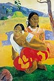 1art1 Paul Gauguin Quando Ti Sposi? Nafea FAA Ipoipo, 1892 Carta da Parati Adesiva 180x120 cm