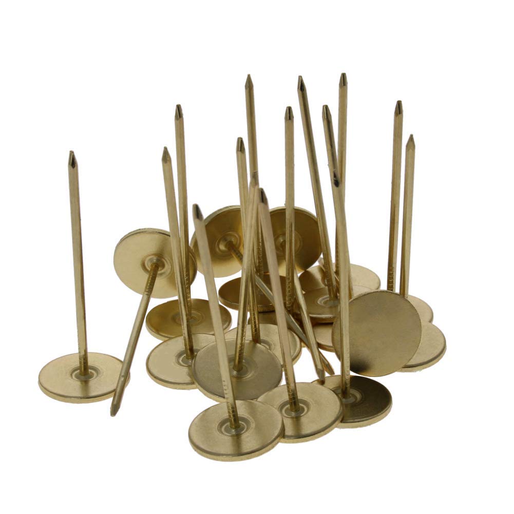 MroMax Polsternägel 11mm X 10mm Flach - 100 Stück Möbelstoffnägel Für Sofa & Polster