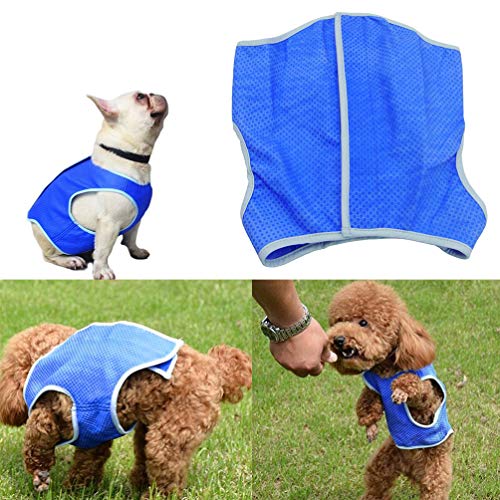 TEHAUX Colete Para Cães Colete Para Resfriamento De Animais De Estimação Arnês Para Resfriamento De