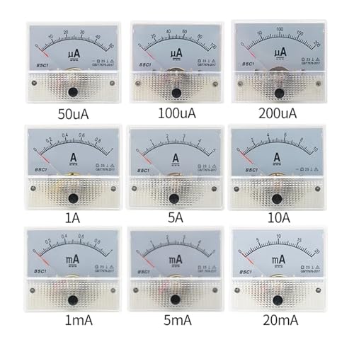 Ampèremètre analogique CC 85C1 cadran de mesure de courant continu 50mA - 2