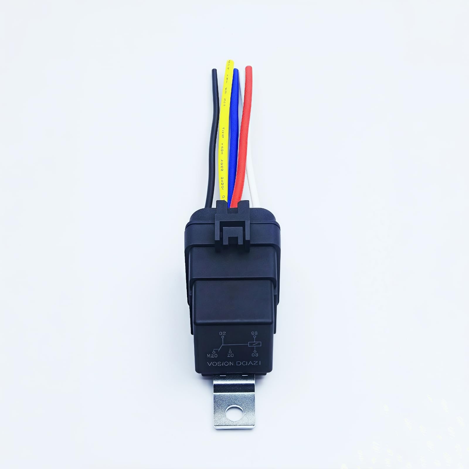 Relais automobile à bobine de cuivre pur 12V DC pour un câblage durable - 6