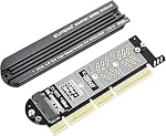 ELUTENG – ELUTENG M.2 PCIe X4 NVMe Adapter, Aluminium-Kühlkörper-Lösun