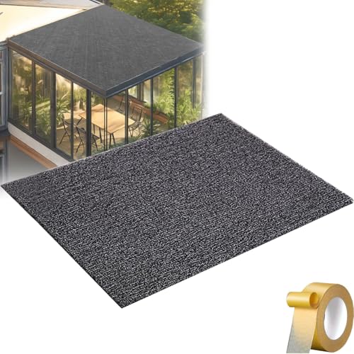 TranzAnSfure ���O�@�J�o�[ �J�������h�~ ���[�� �J�H�������}�b�g PVC����~�ߒ�ʁA����13mm ��R����PVC���n �z���� �h�U �ϋv�� �r�������ǂ� ���H�̗�����������ጸ ��������E�G�A�R�����O�@�p �x�����_ ���� ������(1.2m*