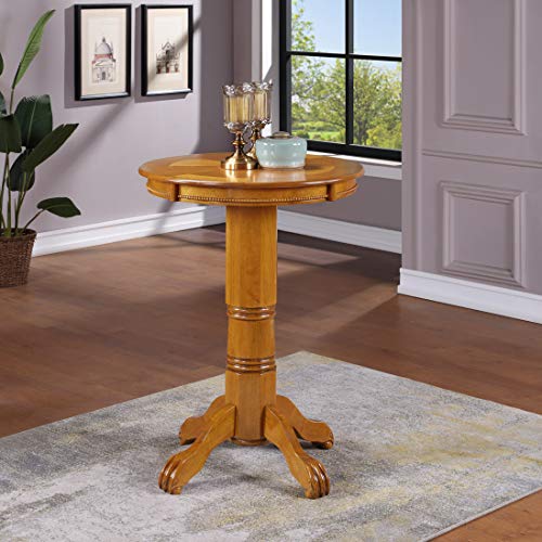 Boraam Florence Pub Table, 42-Inch, Fruitwood #TOP4