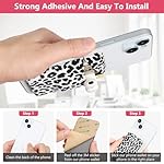 2Pack-Adhesive-Cell-Phone-PocketCredit-Card-Holder-for-Back-of-PhoneStick-on-Card-WalletDouble-Secure-with-3M-Sticker-for-iPhoneAndroid-and-All-Smartphones-with-Top-Flap