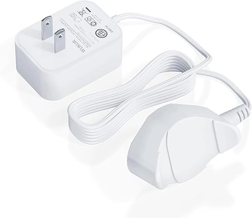 WUKUR Cargador de repuesto para Waterpik Water Flosser Magnetic Charger Cord compatible con Waterpik WP-560 WP-562 WP-563 WP-567 WP-569 WP-580
