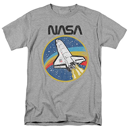 Popfunk NASA Retro Vintage Space Shuttle T Shirt & Stickers (Large)...