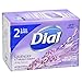 Dial Antibacterial Deodorant Soap, Lavender & Twilight Jasmine, Rinses Clean without Drying, 2-3.2 oz bars …