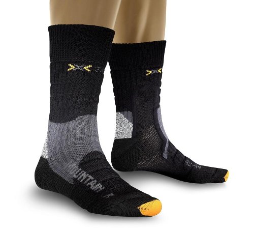 X-Socks Trekking Mountain Calza, Uomo, Nero