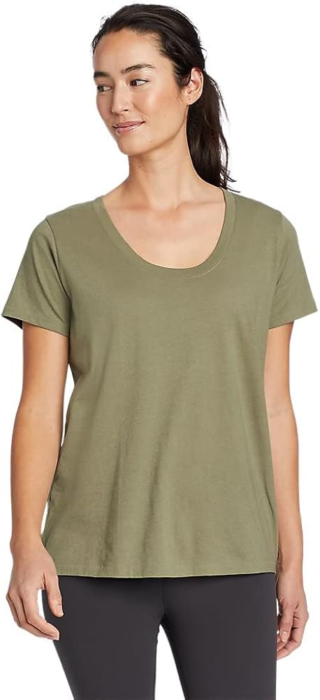 Eddie Bauer Women's Short-Sleeve Scoop Neck T-Shirt Nigeria Ubuy