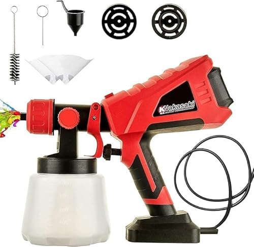 Pistola De Pintura Elétrica Pulverizador 800w Bico Metal (110, Volts)