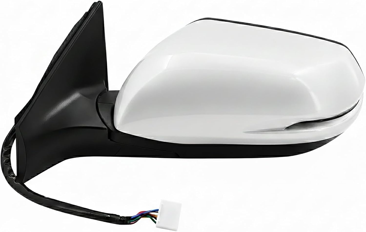 76258-TLA-A32 Left Driver Side View Mirror for Honda CR-V 2017-2022 Left Driver Side Door Mirror Assembly with 9 Pins/Power Adjust/Heated/Signal Light/Blind Spot 76258TLAA32 HO1320318