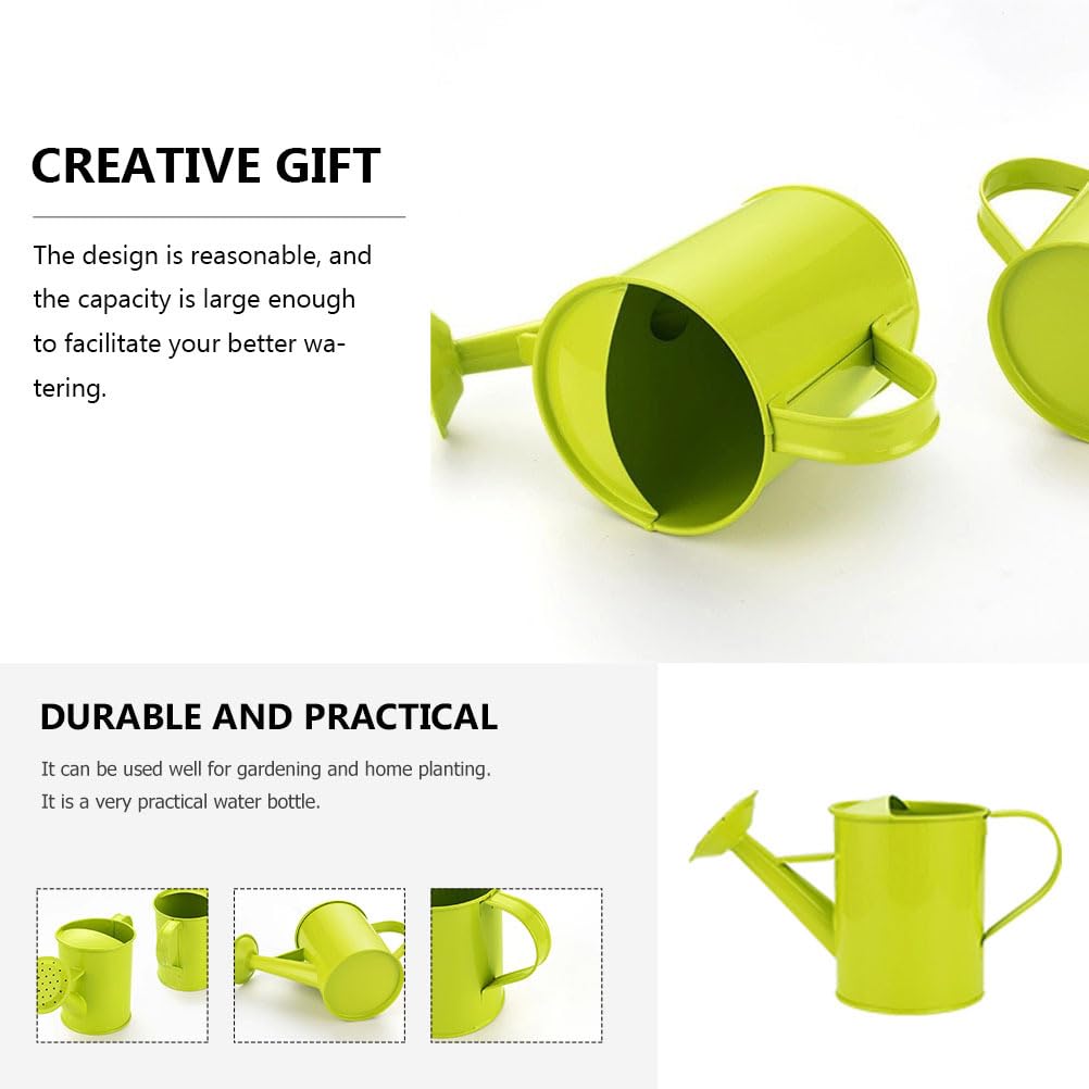 ifundom Children Watering can 21Oz Lightweight Plastic Gardening Tool for Kids with Ergonomic Handle for Plant Watering and Outdoor Play - Image 4