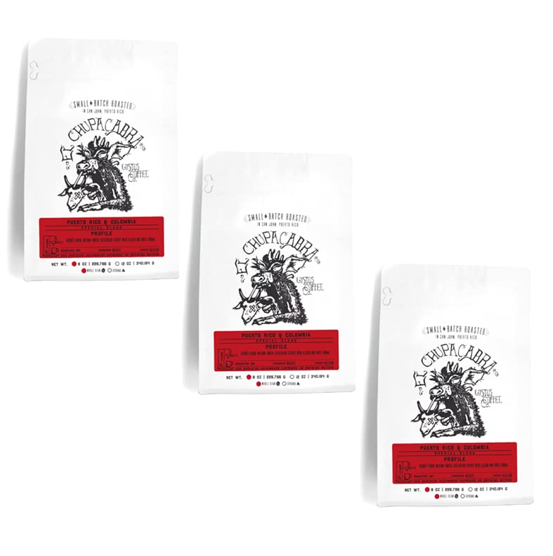 EL CHUPACABRA | Café en grano tostado medio 3 x 2.67 oz