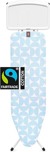Miniatura 45 de Brabantia - Tabla de planchar C - Soporte extra grande para unidad de vapor - Altura ajustable - Pies de goma antideslizantes - Funda de algodón