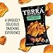 Terra Vegetable Chips, Sweet Potato Chips, No Salt Added, 5 Oz (Pack of 12)