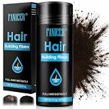 Poudre de Fibres épaississantes pour Cheveux, Poudre De Coiffage, Poudre Densifiante Clairsemés, pour couvrir les cheveux fins de cheveux, Volume et Texture Instantanés, Finition Mate (Brun Foncé)