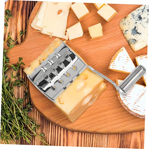 Rallador de queso manual giratorio de acero inoxidable miniatura 7