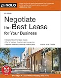 Negotiate the Best Lease for Your Business (English Edition)