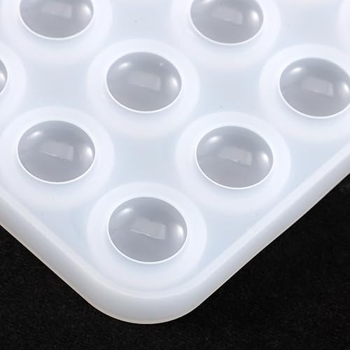 Miniatura 3 de DIY Go Game Molde de silicona para manualidades Moldes de forma para piezas de juego Go Fácil liberación sin pegarse