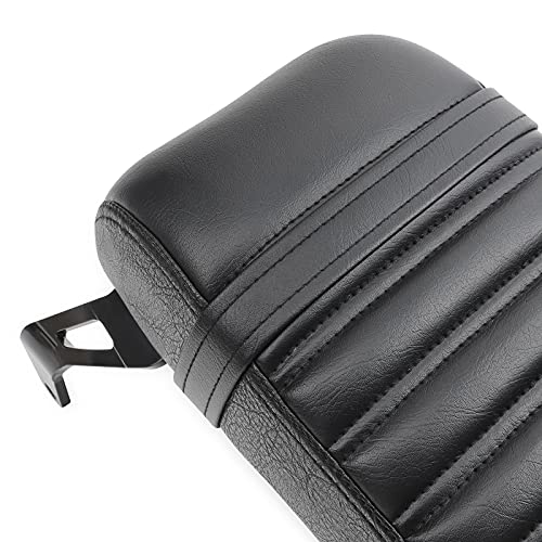 Passenger Seat Backrest, GUAIMI Lether Passenger Seat + Backrest Pad Set Compatible with Indian Scout Bobber Twenty/Sixty 2018-2021 Replace OEM Number: 2882853-VBA
