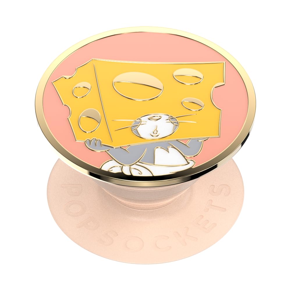 ​​​​PopSockets Phone Grip with Expanding Kickstand, PopOut, Tom and Jerry - Enamel Nibbles-image-40