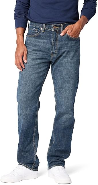 Levi Strauss Signature Gold Mens Regular Fit Flex Jeans