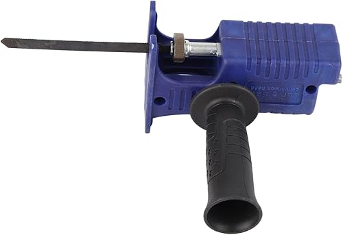 Miniatura 9 de Accesorio de sierra mejorado para taladro, adaptador de sierra recíproca portátil con hoja de sierra de 3 piezas para cortar metal