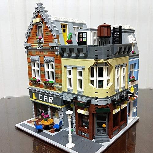 Ingenious Toys® MOC large modular buildings collection street corner - 4210pcs compatible building block #A5034
