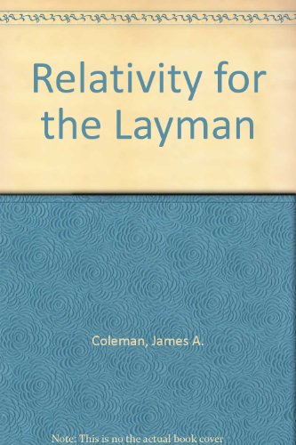 Relativity for the Layman B001KSTQWE Book Cover