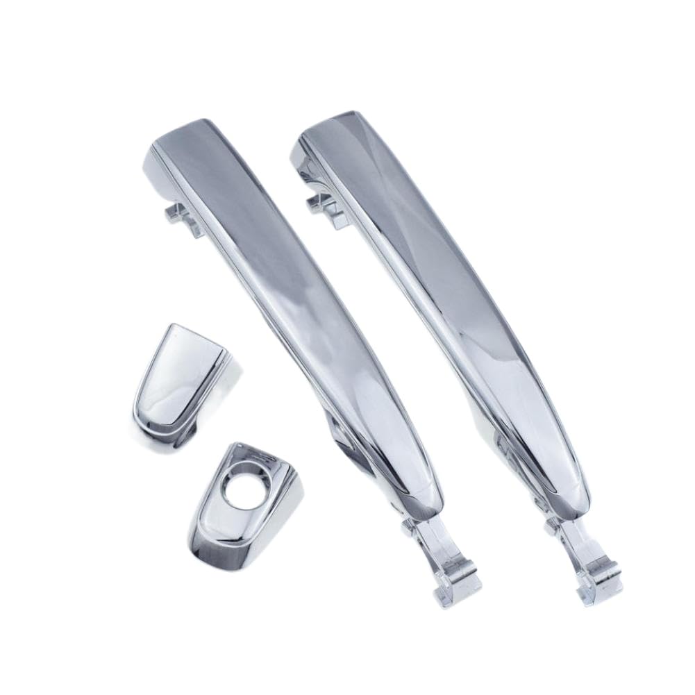 ZdsAaeNar Door Handle Replacement Compatible with Alphard MNH10 VANH1 MNH1 Noah Voxy(2Pcs Front LH RH Kit)
