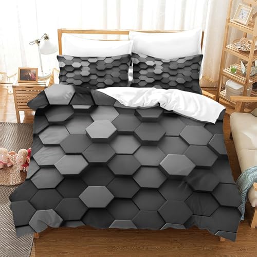 Ensemble de literie 3D effet douce pour chambre de adolescents