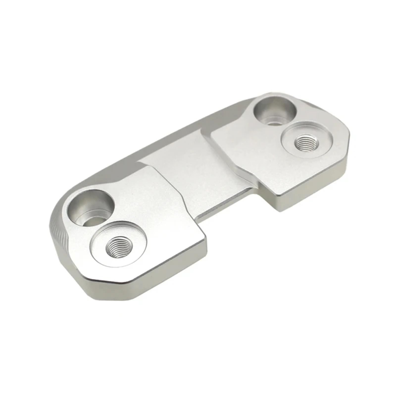 Motorrad Lenkererhöhungen Kompatibel Mit Ducati Für Scrambler 400 800 1100 Motorrad-Lenker-Riser-Klemme Verlängern Adapter-Zubehör(Silver)