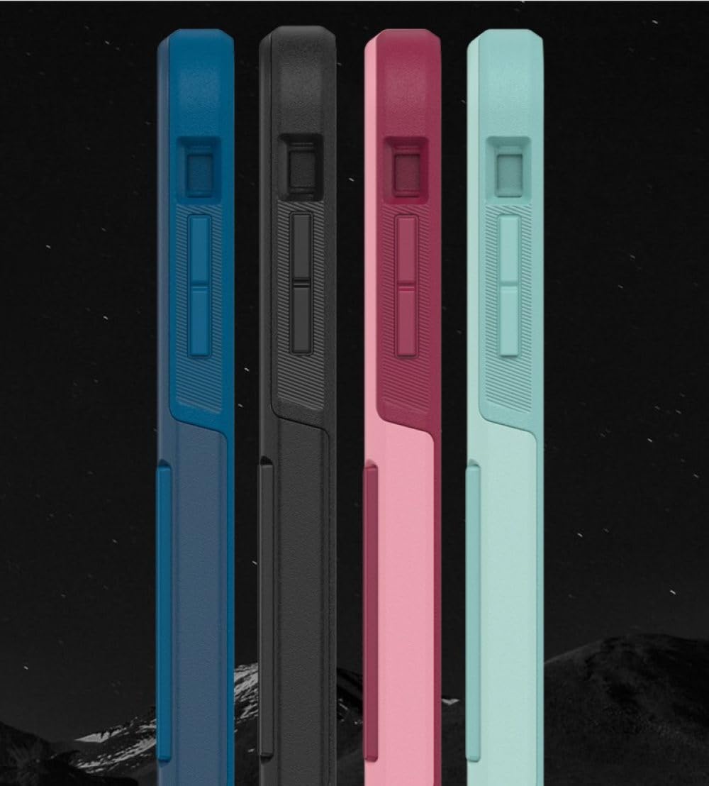 ONEIVAN Commuter Funda para teléfono para iPhone 11 12 13 14 Pro MAX Plus 13 12 Mini Funda con, Rosa, para iPhone13 Pro