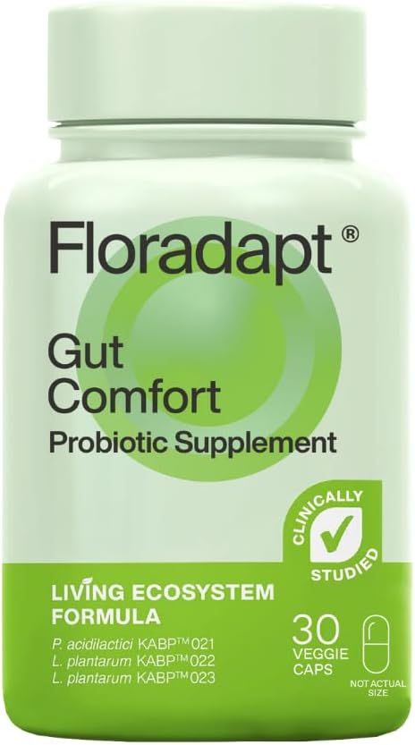Sponsored Ad – Gut Support Probiotics for Bloating Relief, Improved Digestion & IBS Relief | Vegan & Certified Gut Health Supplement | Recommended by The WGO | (30 Day Supply)