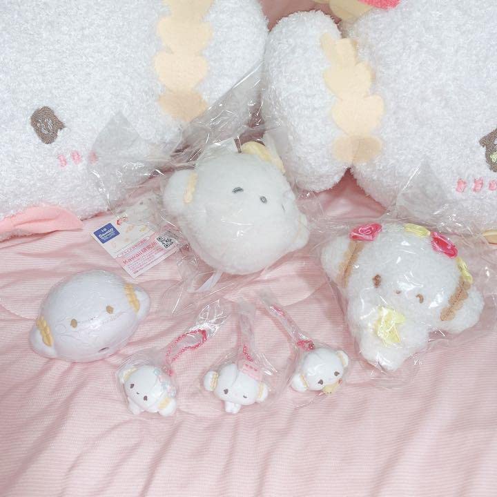 Amazon.co.jp: こぎみゅんのパン屋さん フェイスクッション 2種