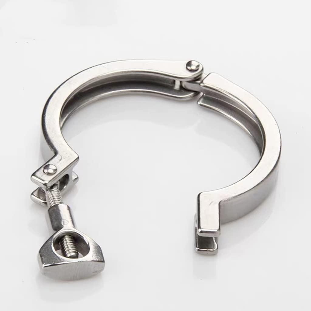 Tuleja Tri Clamp 304SS do zastosowań w piwowarstwie domowym i nabiału — Łączniki rur sanitarnych o dużej wytrzymałości z uszczelką silikonową(154mmx168mm)
