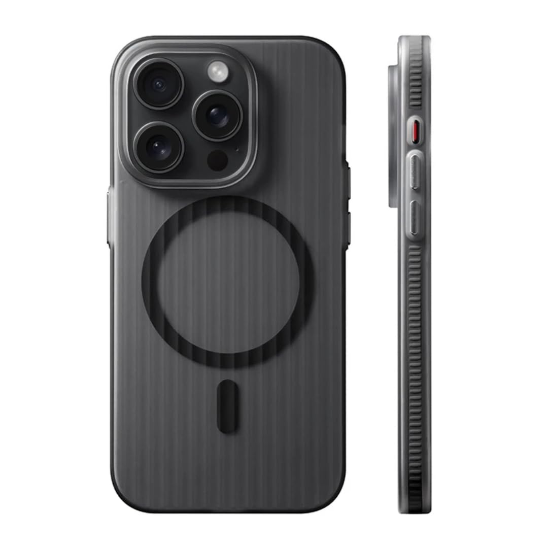 Coque iPhone 16 Pro Max sans fil anti-chute et effet givré - 8