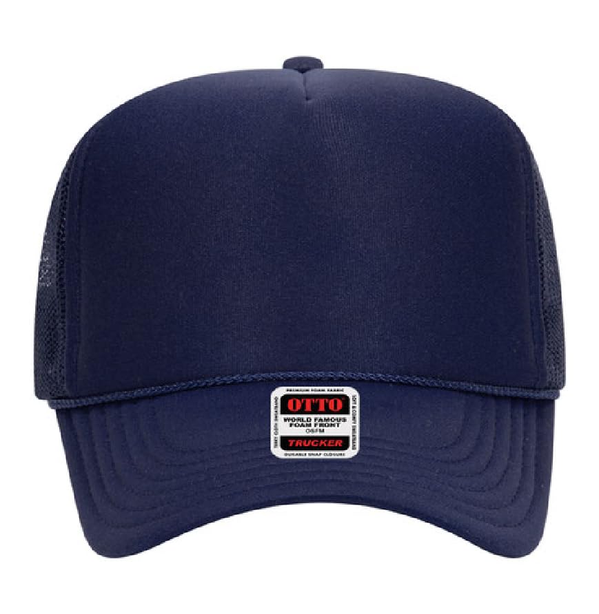 Image of Otto Cap 5-Panel High Crown Mesh Back Trucker Hat