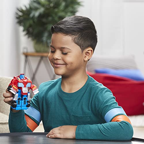 Transformers Playskool Heroes Rescue Bots Academy Team Optimus Prime, 4.5-Inch Action Figure, Kids Converting Robot Toy, Ages 3+ (Amazon Exclusive) - image 8