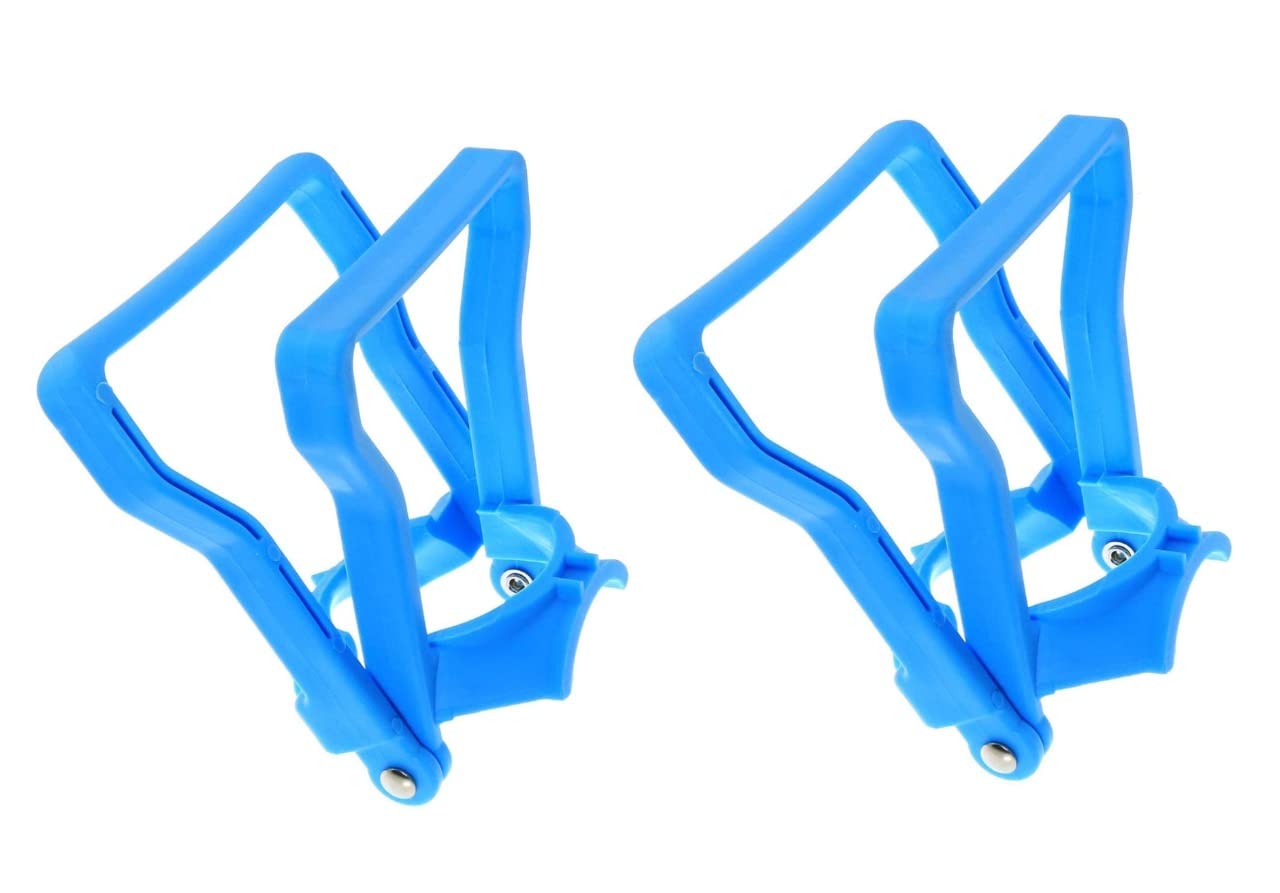 M&I2PCS Drinking Water Bottle Handle, 5 Gallon Water Bottle Handle with Anti-Slip Holder Easy to Lift, Fit for 2-5 Gallon Water Bottle (Blue-02)