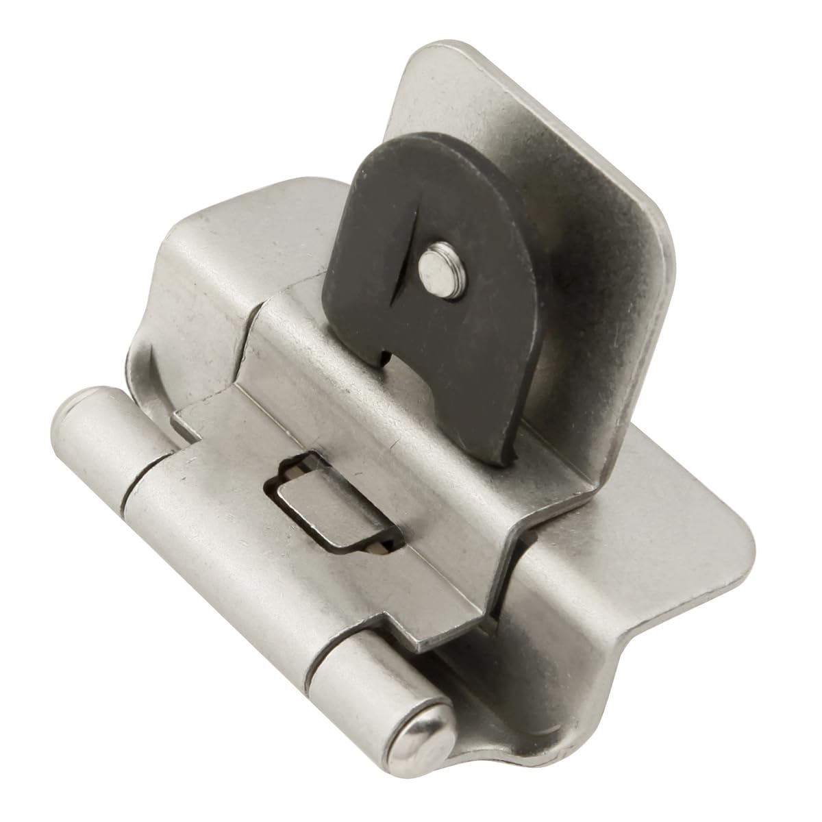 Hickory Hardware P5312-SN Double Demountable Hinge, Satin Nickel by Hickory Hardware, 1/4 Inch overlay, 3/8 Inch inset