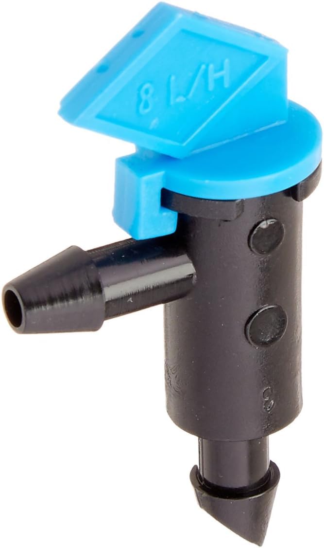 Orbit 65200 - Goteador/emisor de bandera de riego por goteo de 1/4 pulgadas, 2 GPH, (paquete de 100))