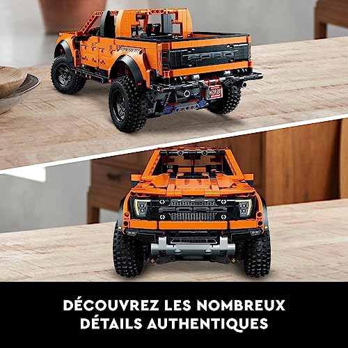Lego 42126 Technic Ford F-150 Raptor: Maquette de Voiture à Construire, Cadeau pour Adultes et Fans de Voitures, Modélisme Voiture, Idée Cadeau pour Amateurs de Modèles Réduits