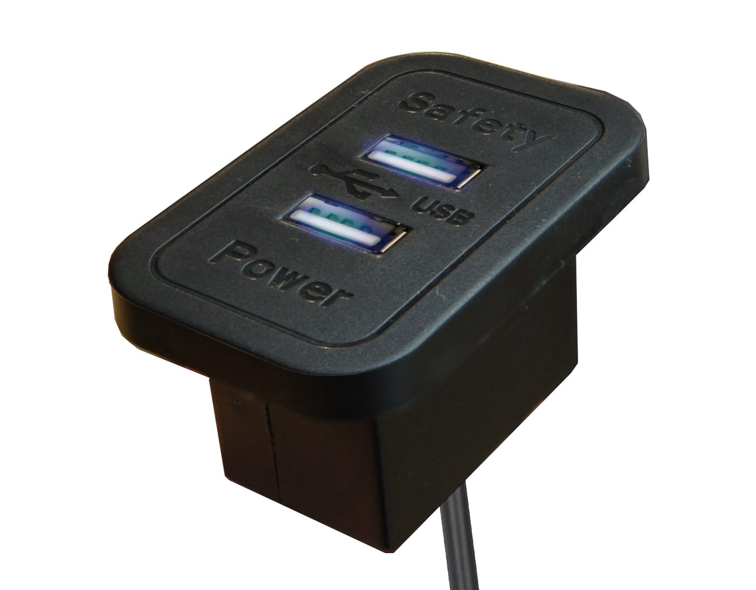 Mahmayi BS02 Desktop Socket with USB A/C Port for Home and Meeting Room - Black