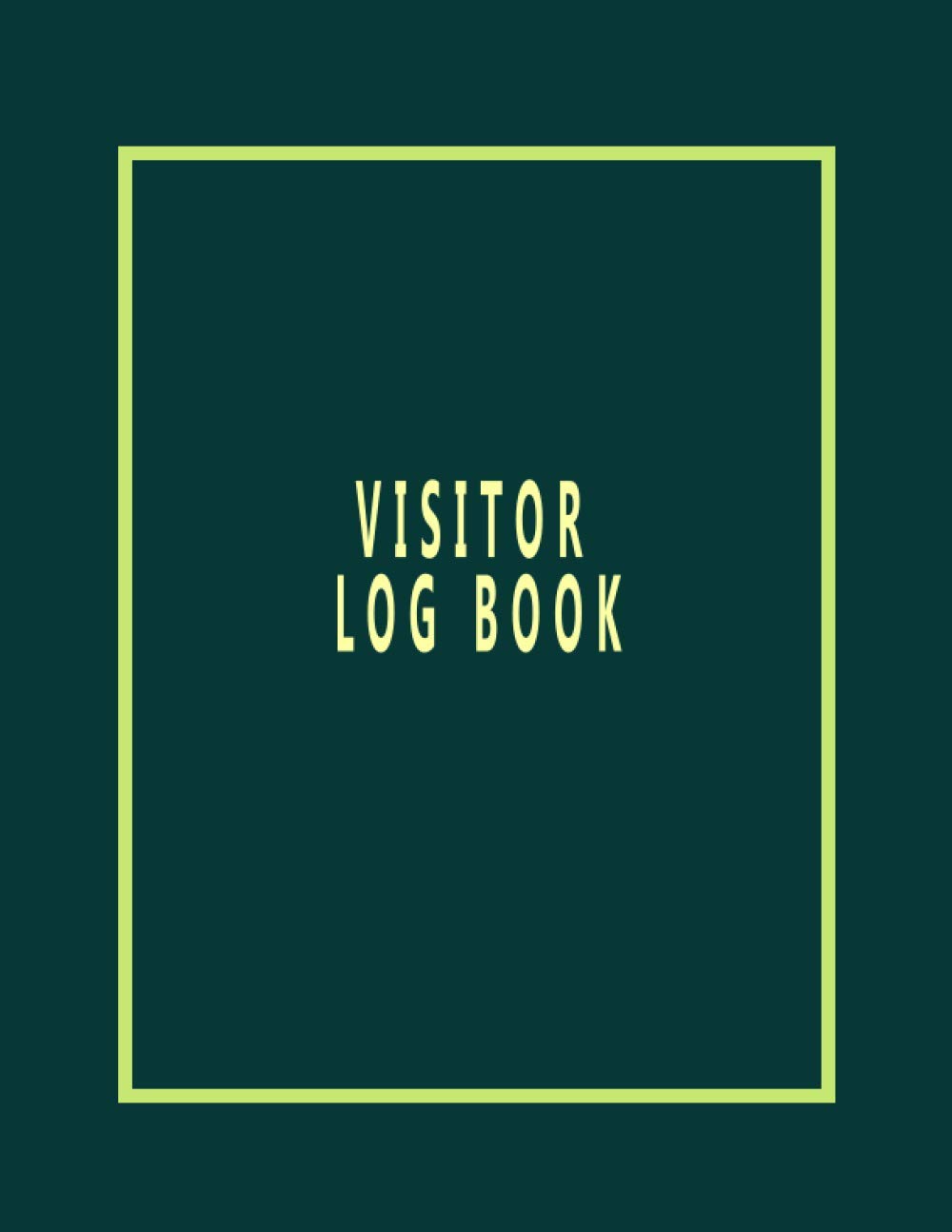 Visitor Log Book: client signing in book,visitors record book,Contact Tracing Register,registration/signing in book for Hospitality Businesses,Health ... house.