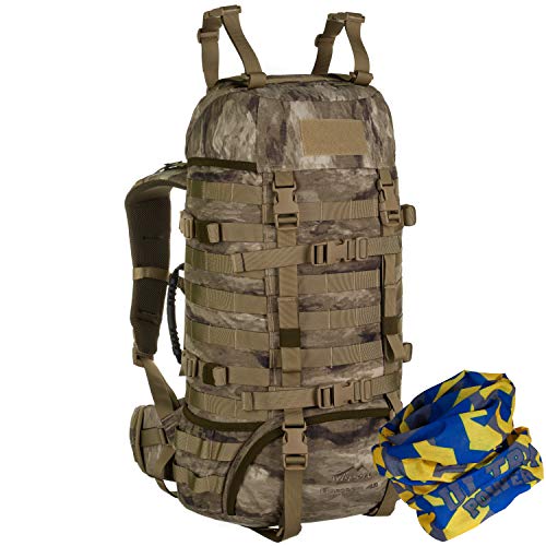 Wisport Mochila de Trekking Robusta   Tela Tubular Ultrapower   Camping   45   Cordura